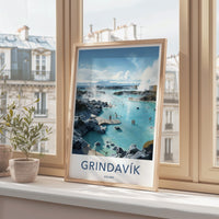 Grindavik Poster - Iceland Wall Art