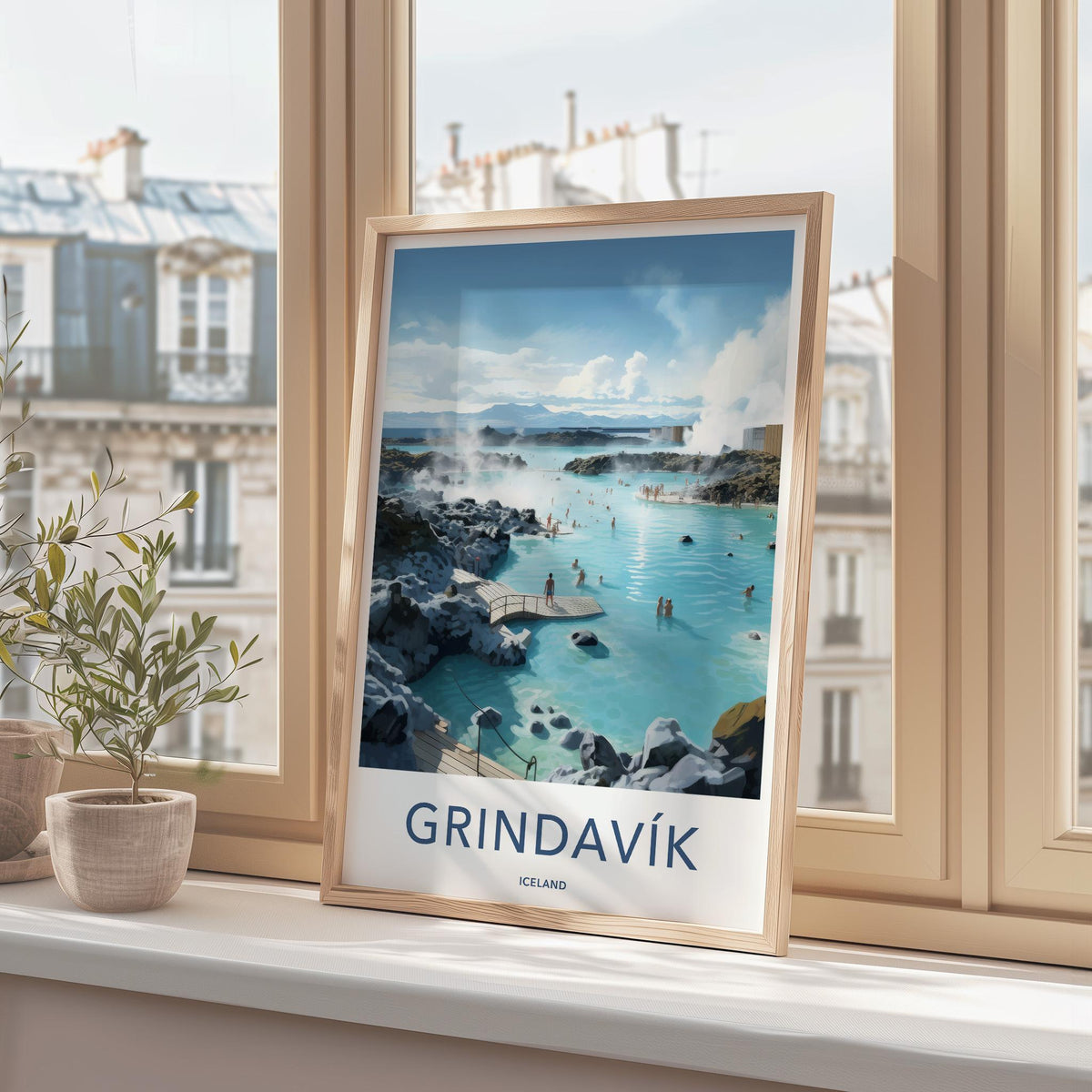 Grindavik Poster - Iceland Wall Art