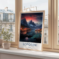 Lofoten Poster - Norway Wall Art