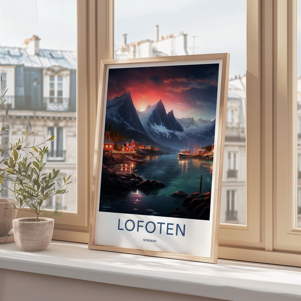 Lofoten Poster - Norway Wall Art
