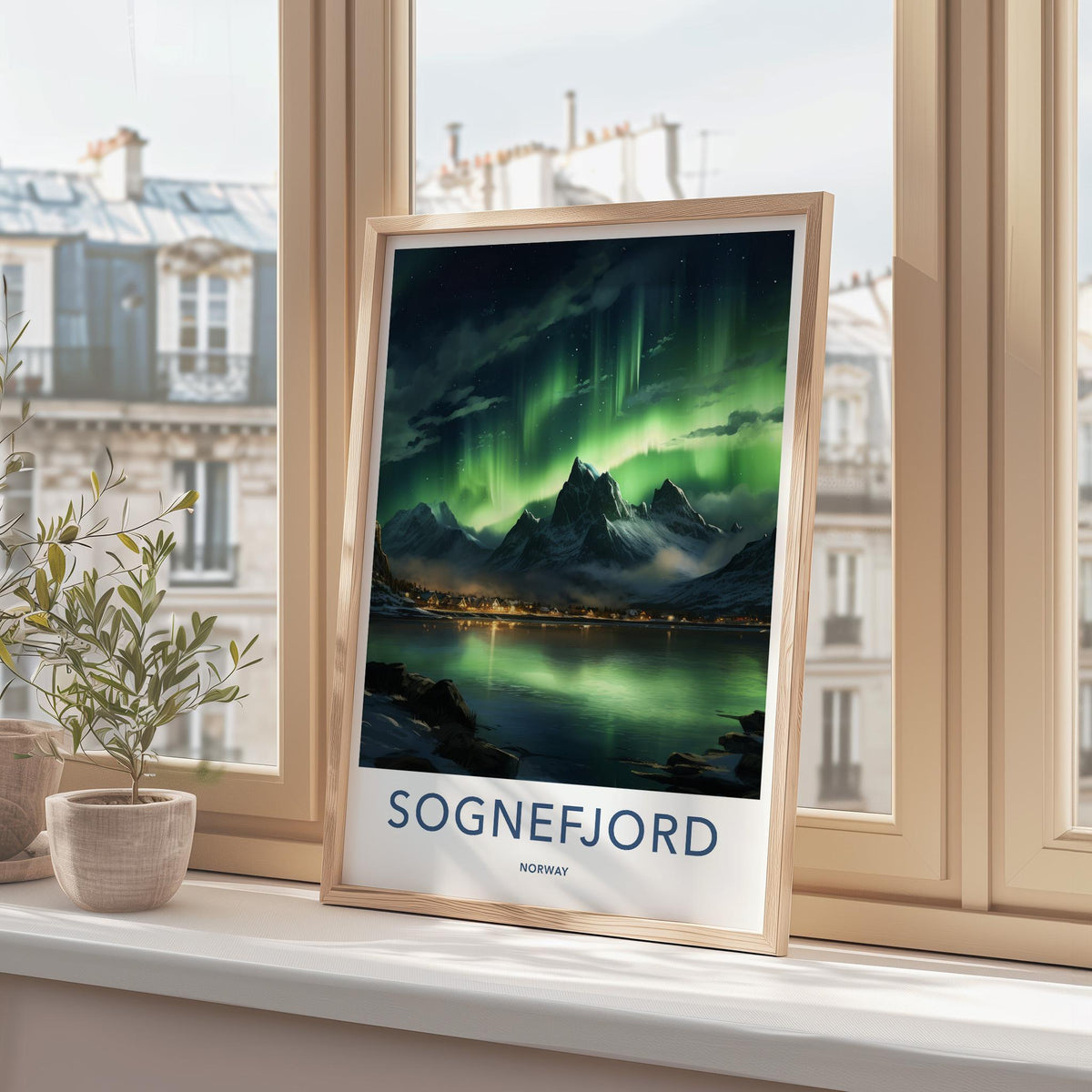 Sognefjord Poster - Norway Wall Art