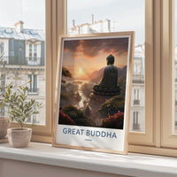 Great Buddha Poster - Taiwan Wall Art