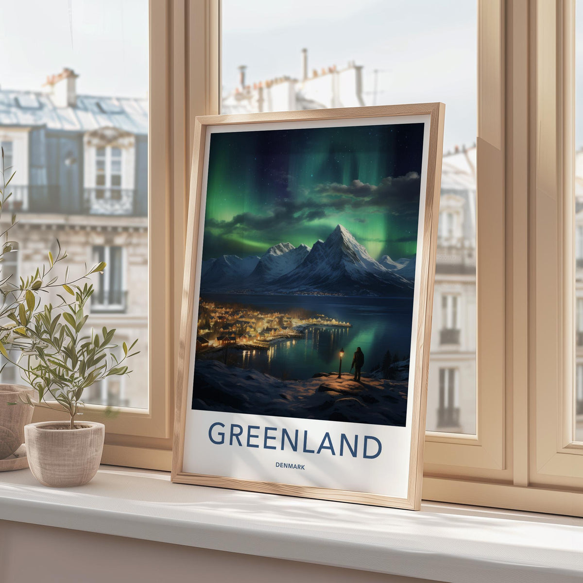 Greenland Poster - Arctic Wall Decor With Majestic Fjords & Northern
