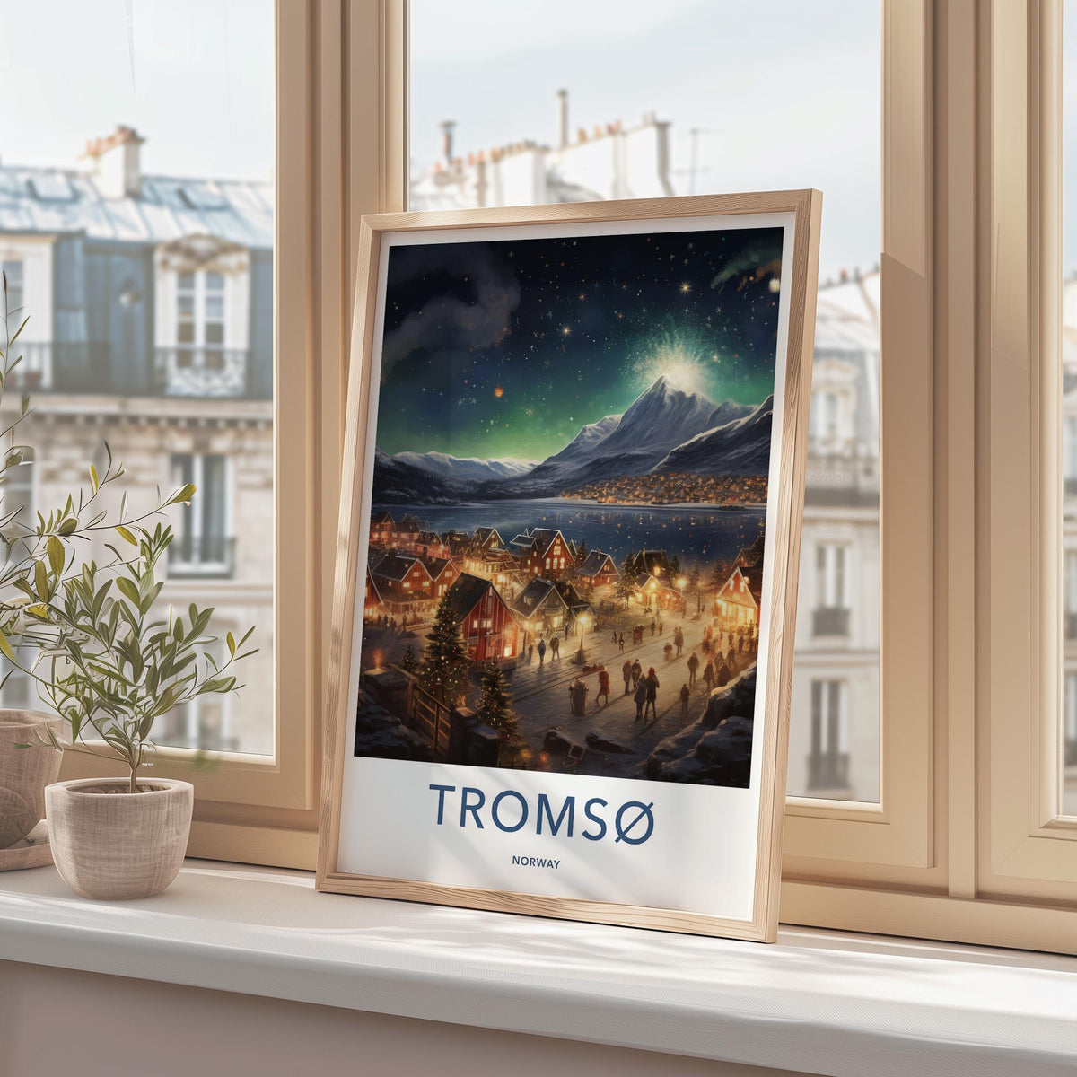 Tromsø Poster - Norway Wall Art