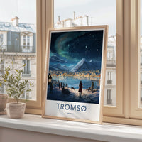 Tromsø Poster - Northern Lights Print