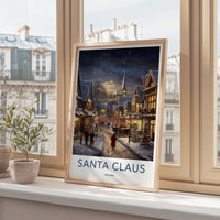 Santa Claus Poster - Indiana Wall Art