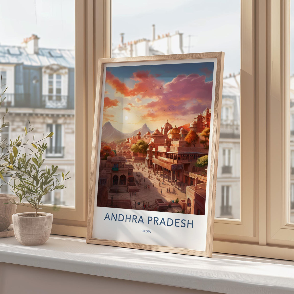 Andhra Pradesh Poster - Vibrant Indian Wall Art