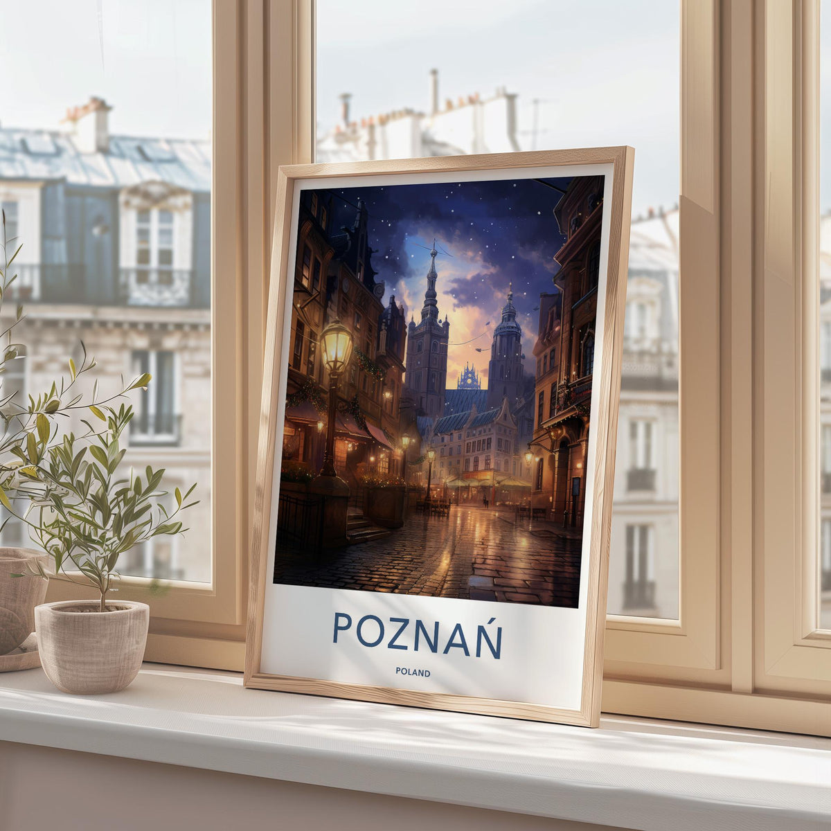 Poznań Poster - Historic Poznań Print