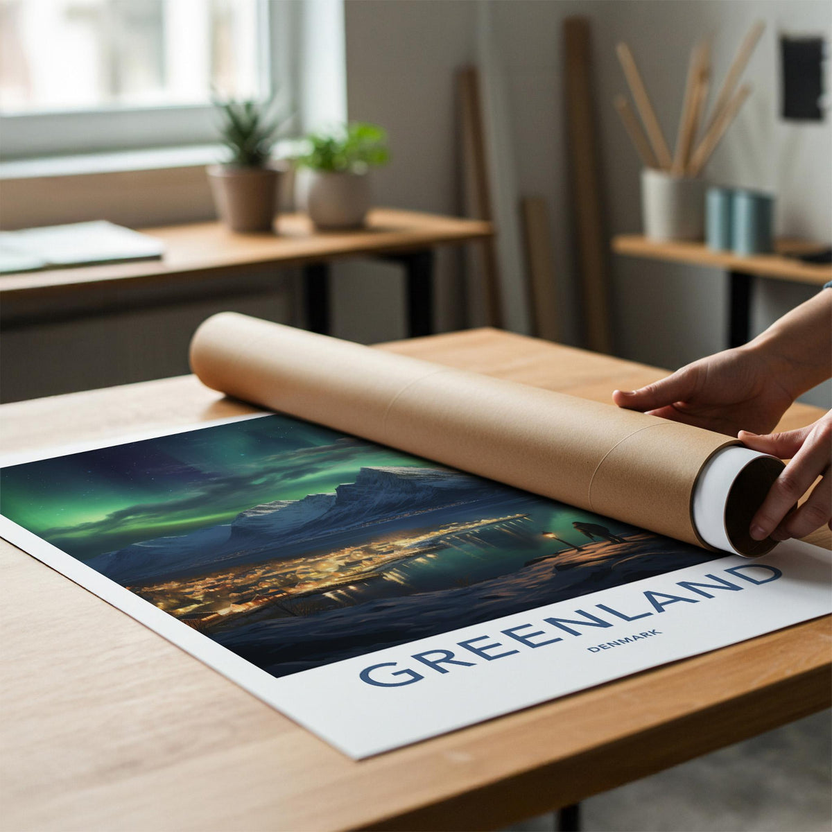 Greenland Poster - Arctic Wall Decor With Majestic Fjords & Northern