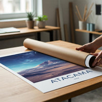 Atacama Desert Poster - Chile Wall Art Featuring Cosmic Desert