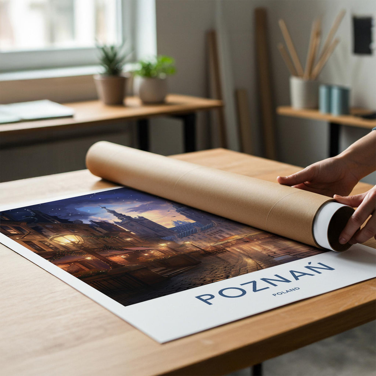 Poznań Poster - Historic Poznań Print