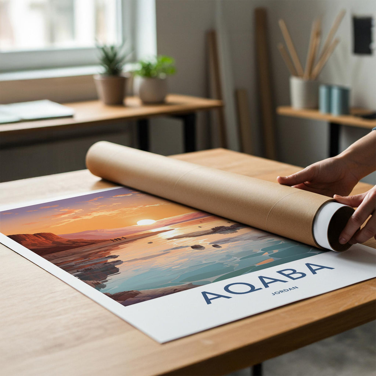 Aqaba Poster - Jordan Wall Art