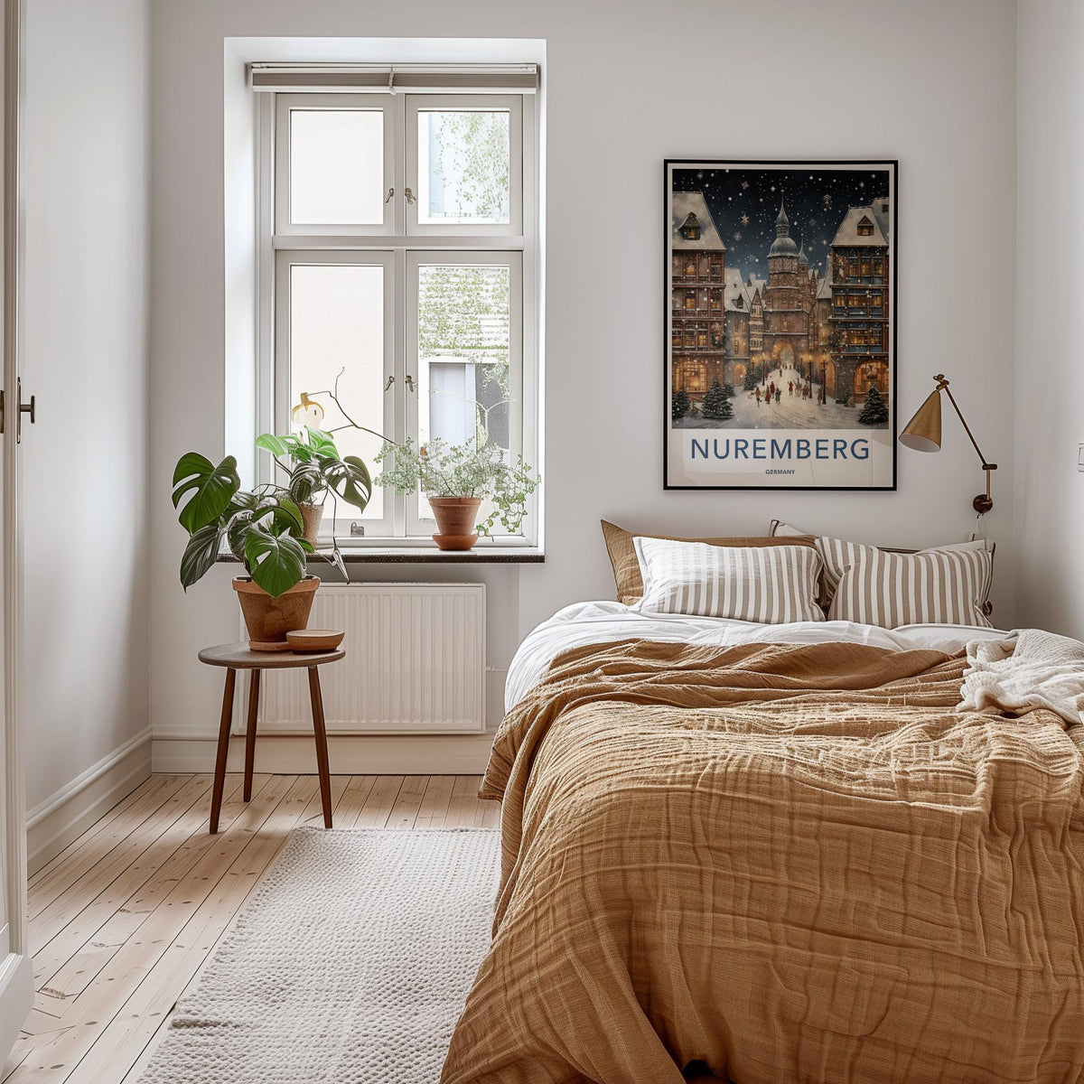 Nuremberg Wall Art - Germany Wall Art Featuring Medieval Buildings