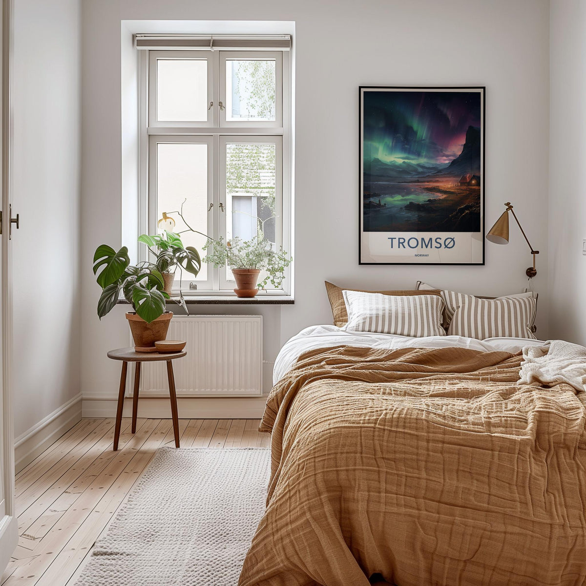Tromsø Poster - Northern Lights Artwork