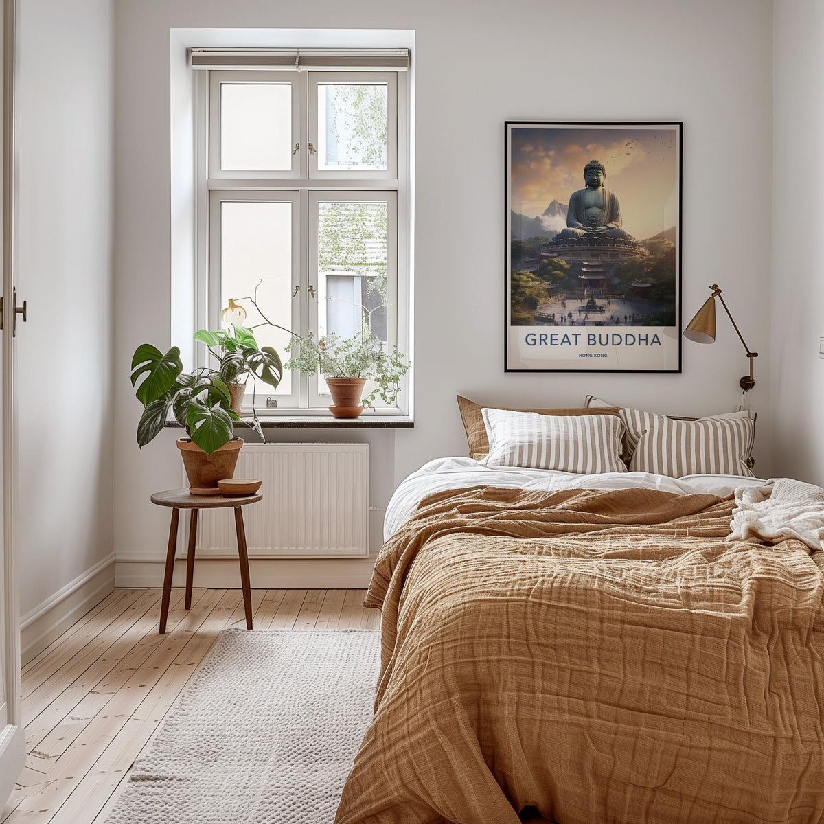 Tian Tan Poster - Hong Kong Wall Art Featuring Great Buddha Statue