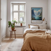 Nordfjord Wall Art - Norway Poster With Serene Fjord Landscape Print