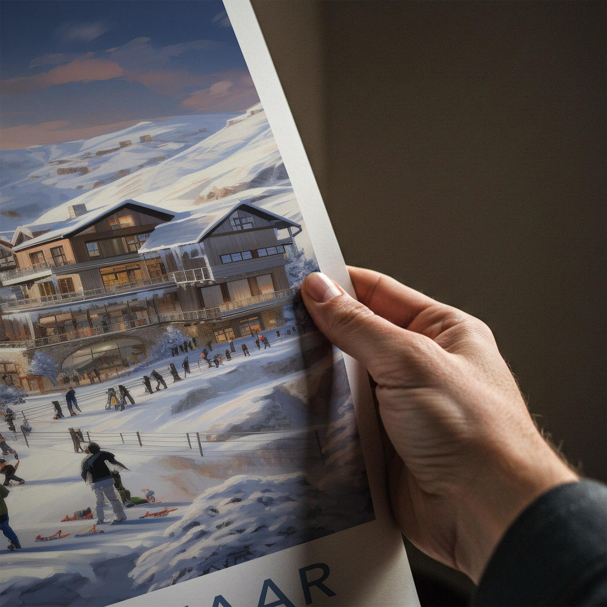 Faraya Mzaar Poster - Lebanon Wall Art