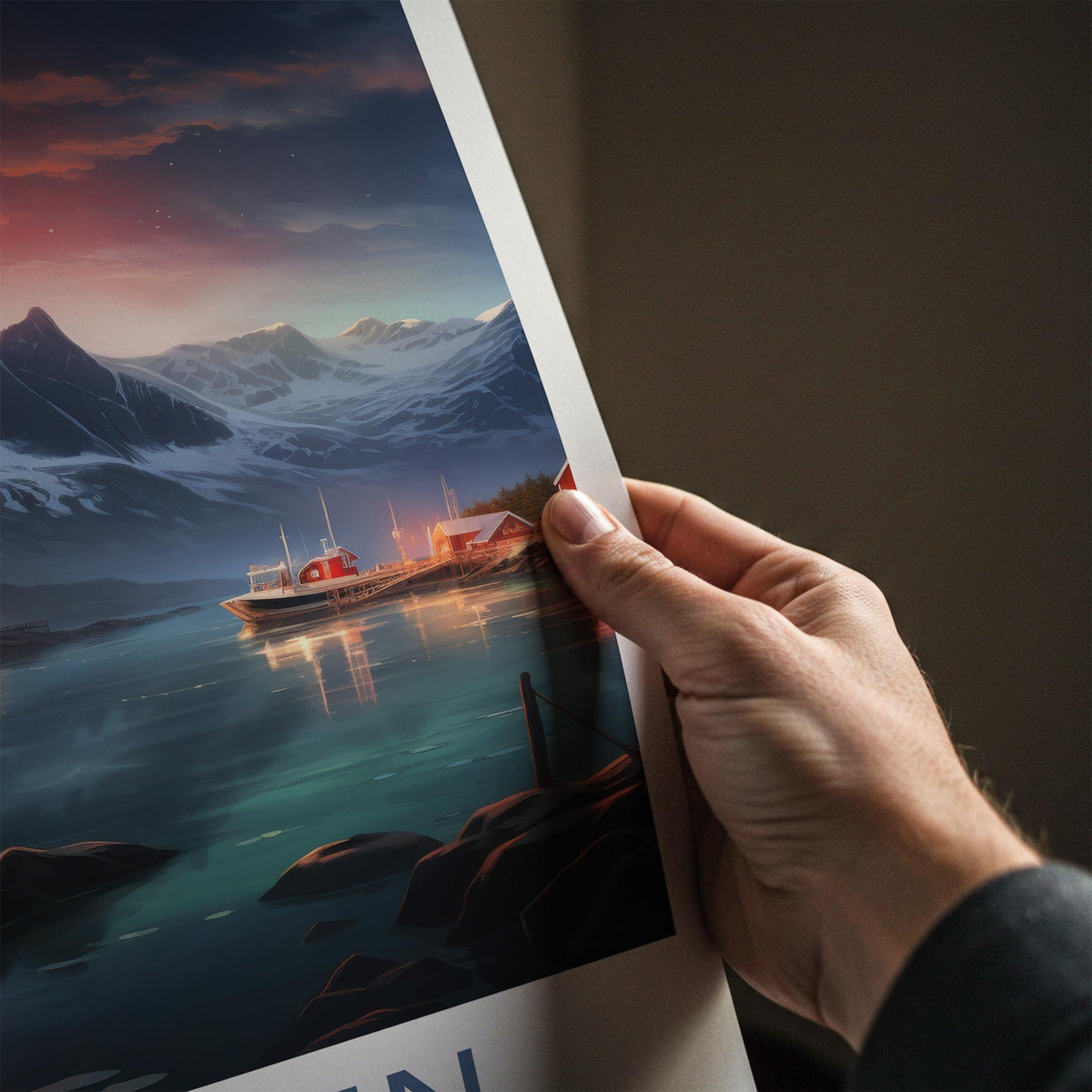 Lofoten Poster - Norway Wall Art