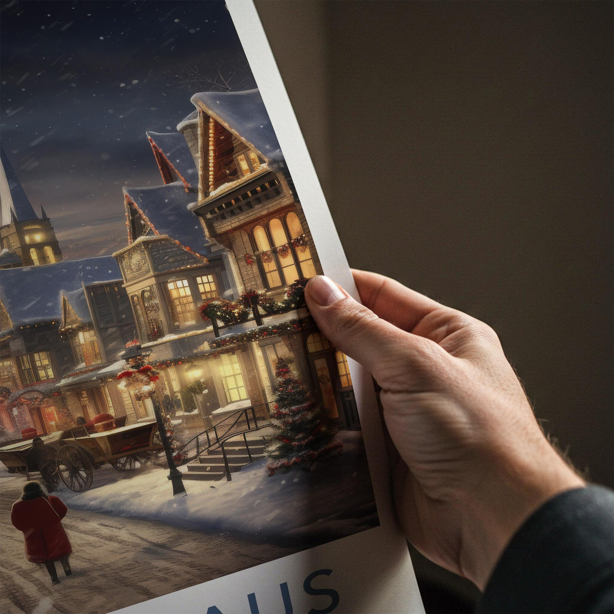 Santa Claus Poster - Indiana Wall Art