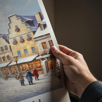 Tallinn Wall Art - Estonia Travel Poster