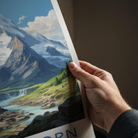 Matterhorn Poster - Swiss Alps Decor