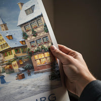 Rothenburg Wall Art - Historic German Town Poster