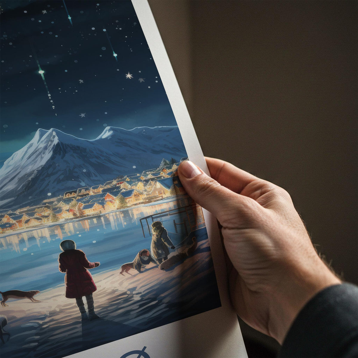 Tromsø Poster - Northern Lights Print
