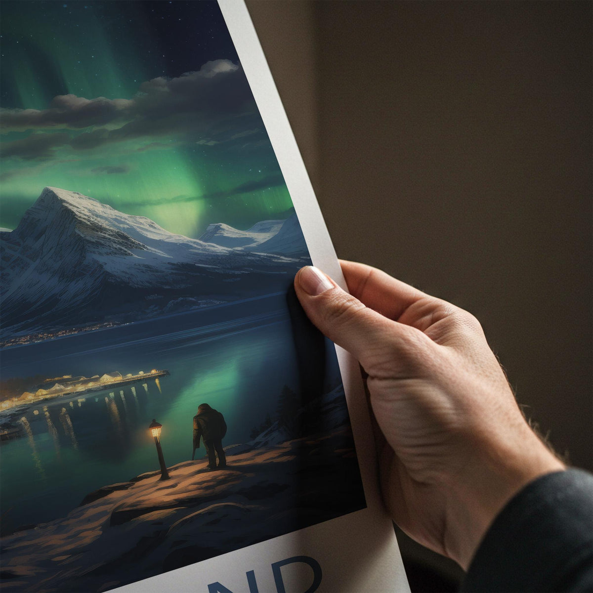 Greenland Poster - Arctic Wall Decor With Majestic Fjords & Northern