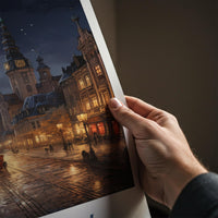 Kraków Poster - Poland Wall Art