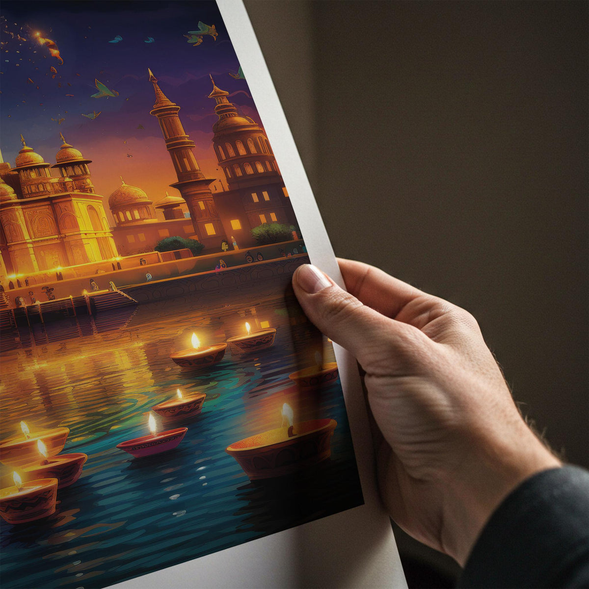 Taj Mahal Poster - India Wall Art Featuring Mughal Architecture