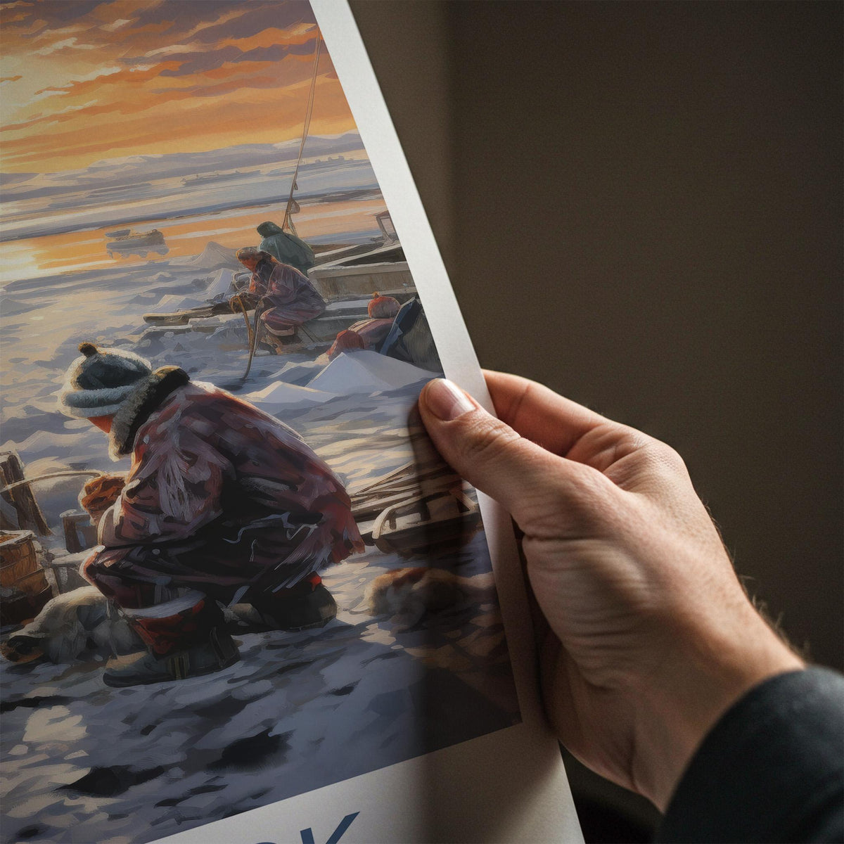 Yakutsk Wall Art - Siberian Winter Poster
