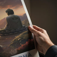 Great Buddha Poster - Taiwan Wall Art
