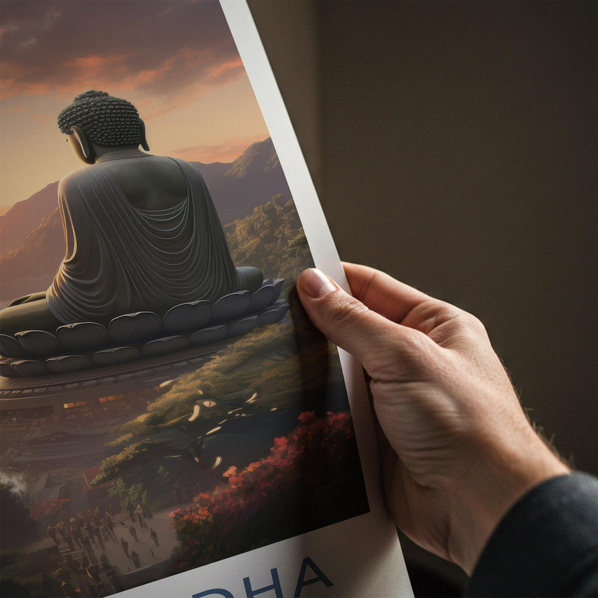 Great Buddha Poster - Taiwan Wall Art