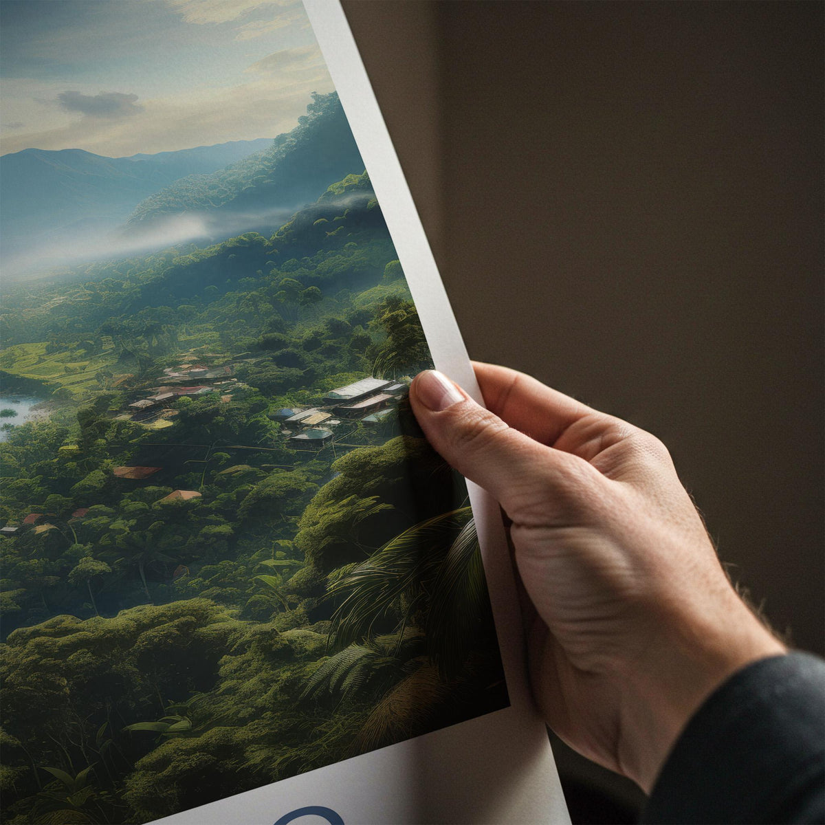 Borneo Rainforest Poster - Malaysia Wall Art