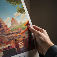 Chennai Wall Art - Vibrant India Artwork