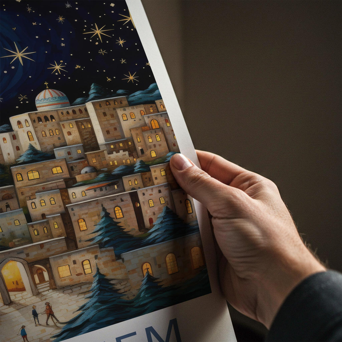 Bethlehem Wall Art - Historic City Artwork