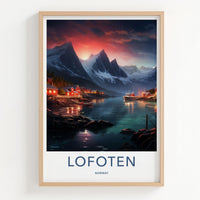 Lofoten Poster - Norway Wall Art
