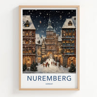Nuremberg Wall Art - Germany Wall Art Featuring Medieval Buildings