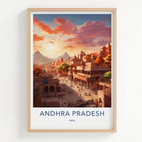 Andhra Pradesh Poster - Vibrant Indian Wall Art
