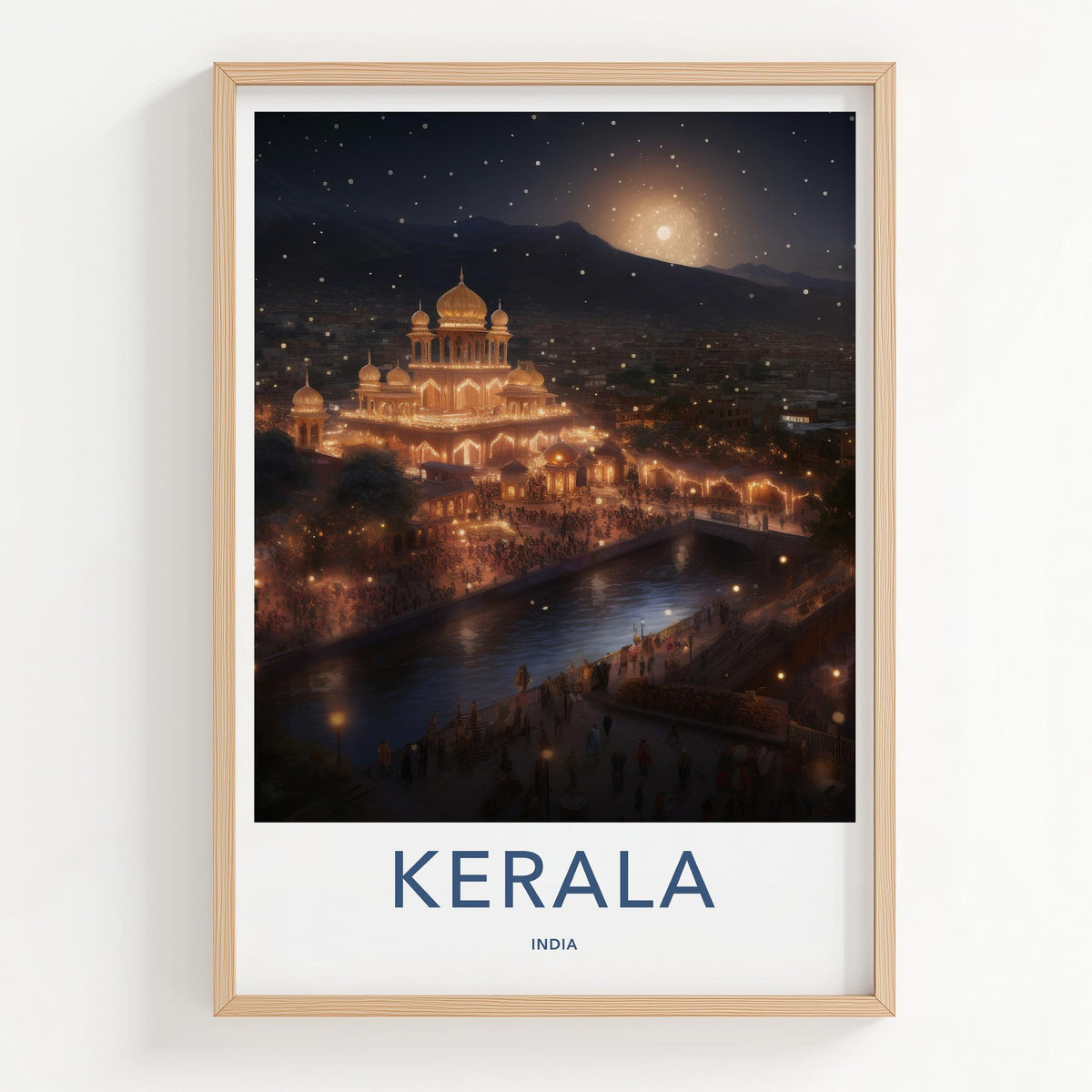 Kerala Wall Art - Scenic Kerala Landscape Poster Print