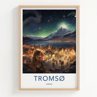 Tromsø Poster - Norway Wall Art