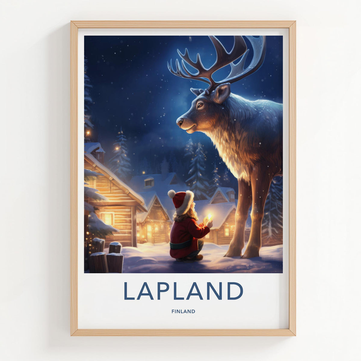 Lapland Poster - Finland Wall Art