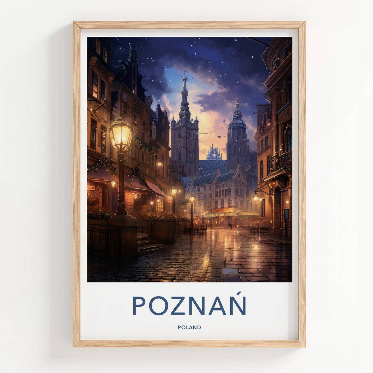 Poznań Poster - Historic Poznań Print