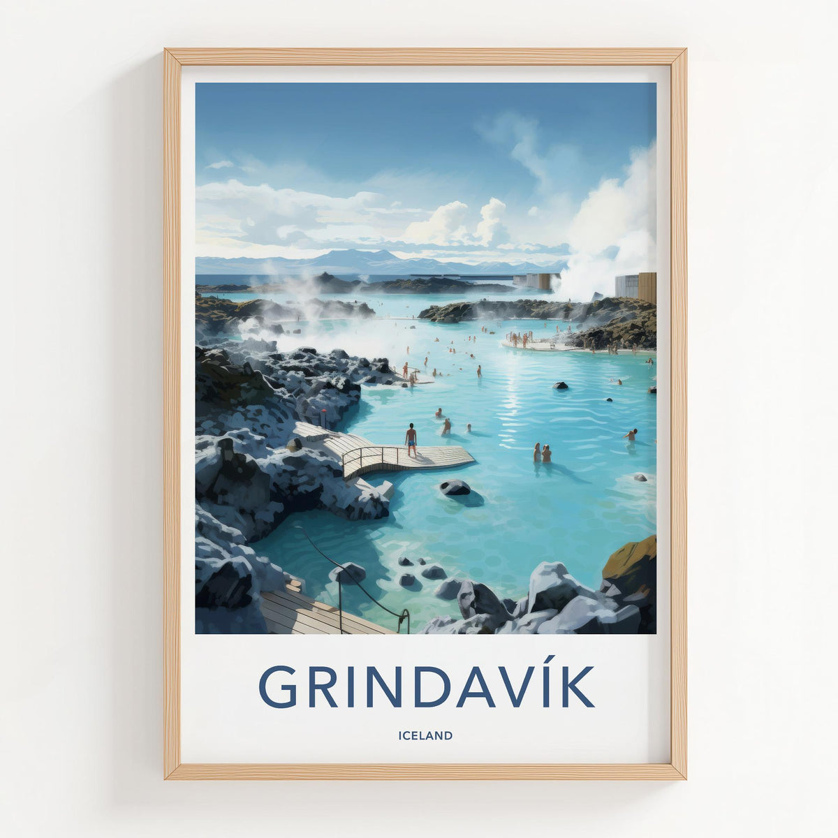 Grindavik Poster - Iceland Wall Art