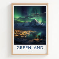Greenland Poster - Arctic Wall Decor With Majestic Fjords & Northern