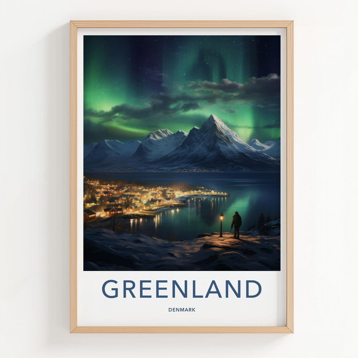 Greenland Poster - Arctic Wall Decor With Majestic Fjords & Northern