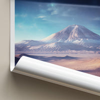 Atacama Desert Poster - Chile Wall Art Featuring Cosmic Desert