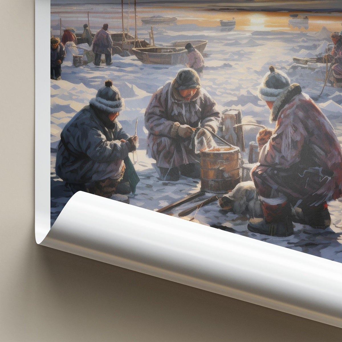 Yakutsk Wall Art - Siberian Winter Poster