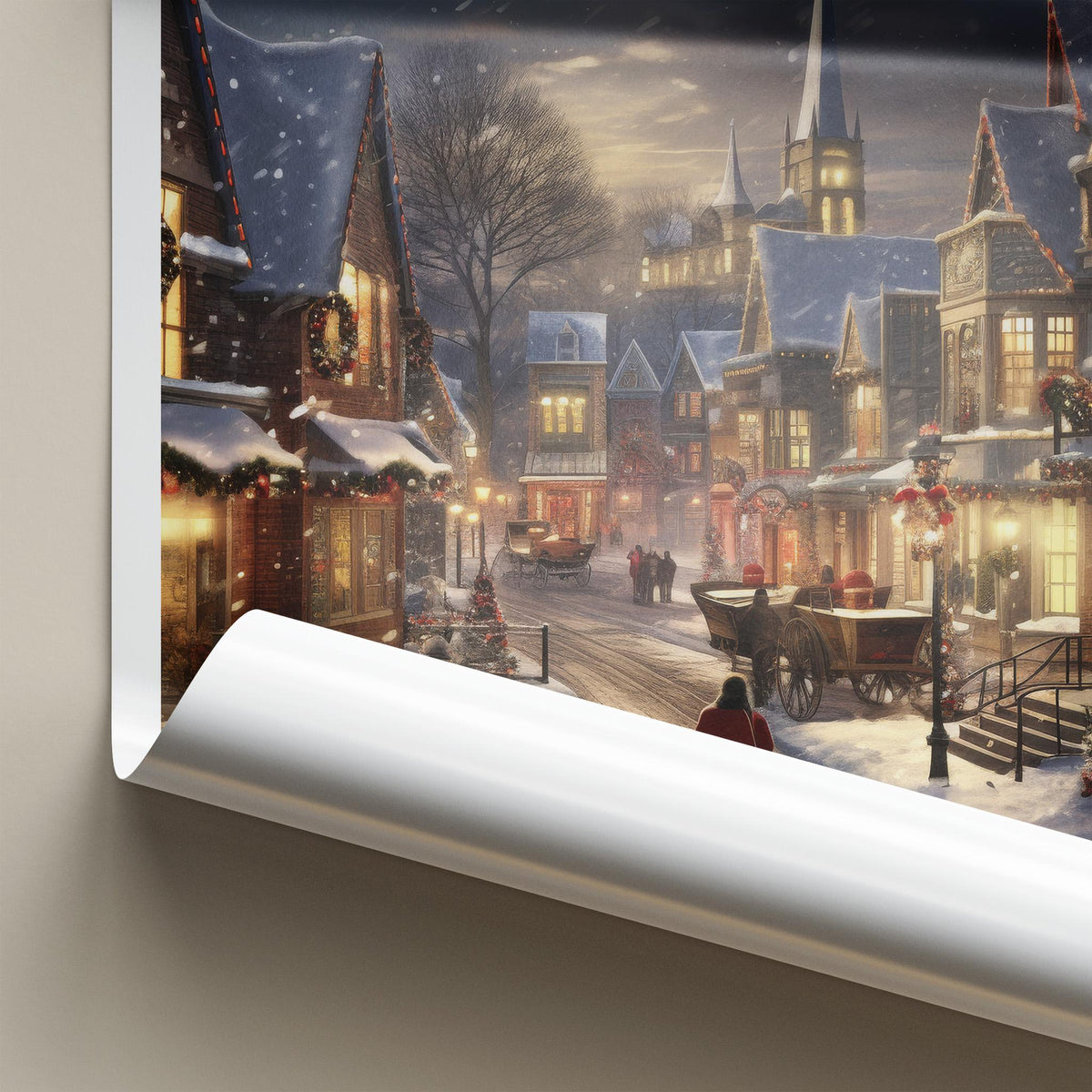 Santa Claus Poster - Indiana Wall Art