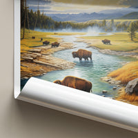 South Dakota Poster - Scenic View Travel Gift